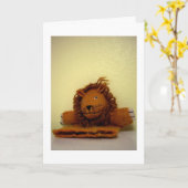 勇気 カード (黄色い花)