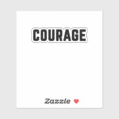 勇気 シール (シート)