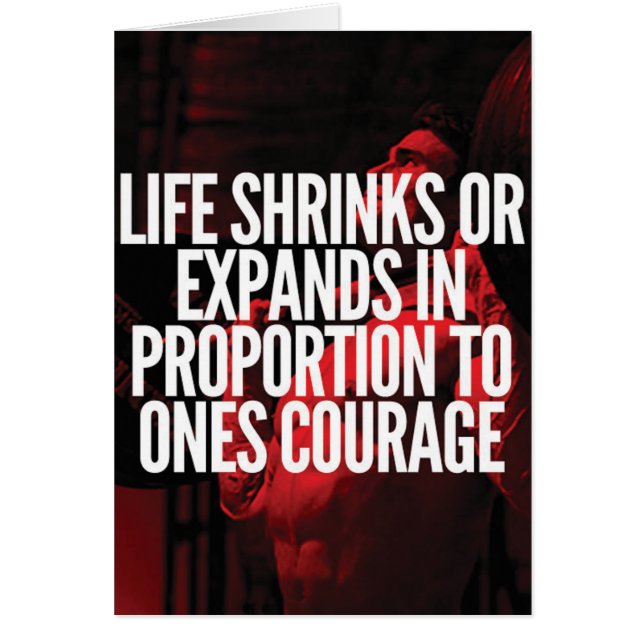 勇気 – トレーニング やる気を起こさせる (正面)