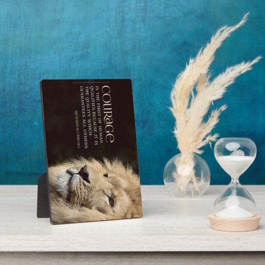 勇気 フォトプラーク (側面)