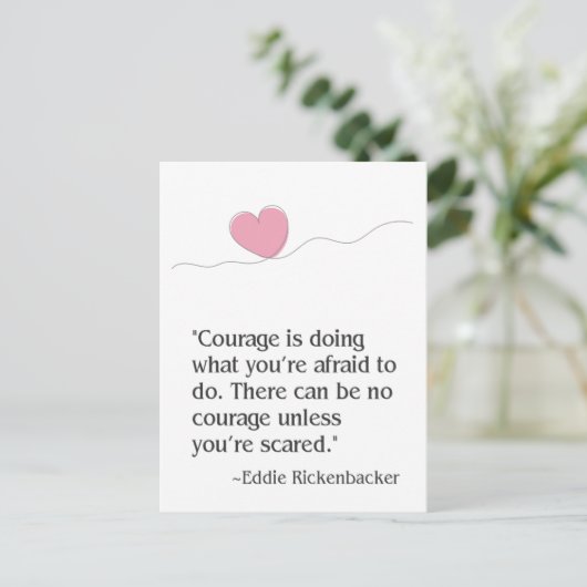 勇気 ポストカード (スタンド正面)