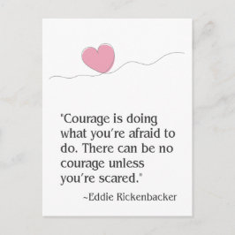 勇気 ポストカード