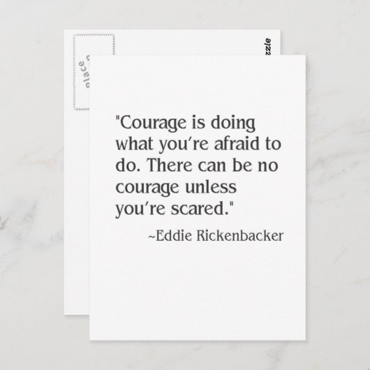 勇気 ポストカード (正面/裏面)