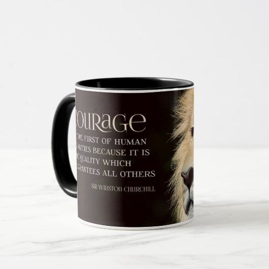 勇気 マグカップ (正面左)