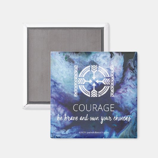 勇気 マグネット (正面/裏面)