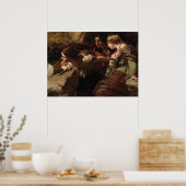 勇気、不安、絶望、戦いを見る ポスター (キッチン)