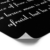 勇気：恐れに勝つ、かわいい遊子 ポスター (角)