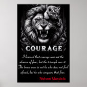 勇気：恐れに勝つ、かわいい遊子 ポスター (正面)