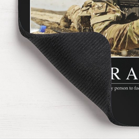 勇気：感動的引用文 マウスパッド (コーナー)