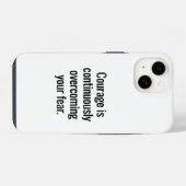 勇気 iPhone カー iPhoneケース (裏面横)