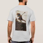 勇気! TyrのTシャツ Tシャツ (裏面)