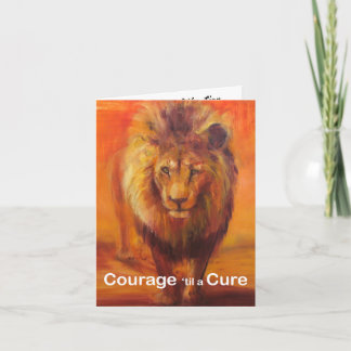 勇気'til a Cure Note Card カード