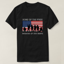 勇者のために無料の家 Tシャツ
