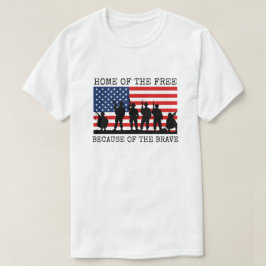 勇者のために無料の家 Tシャツ
