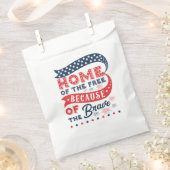 勇者のために自由の家 フェイバーバッグ (クリップ留めされた状態)