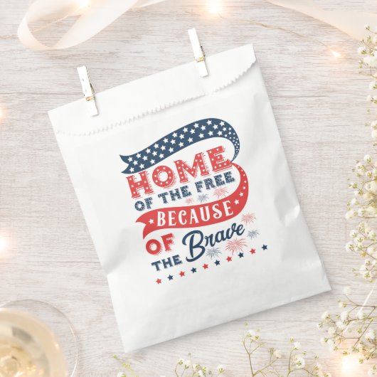 勇者のために自由の家 フェイバーバッグ (クリップ留めされた状態)