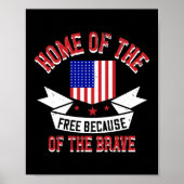 勇者のために自由の家 ポスター (正面)