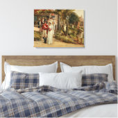 勇者の他に誰も博覧会に値しない』 キャンバスプリント (インサイチュ (寝室))