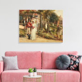 勇者の他に誰も博覧会に値しない』 キャンバスプリント (インサイチュ (リビング))