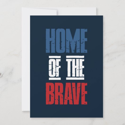 勇者の住む国 招待状 (正面)