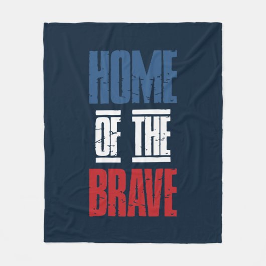 勇者の故郷 フリースブランケット (正面)