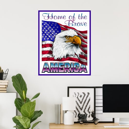 勇者の故郷 ポスター (ホームオフィス)