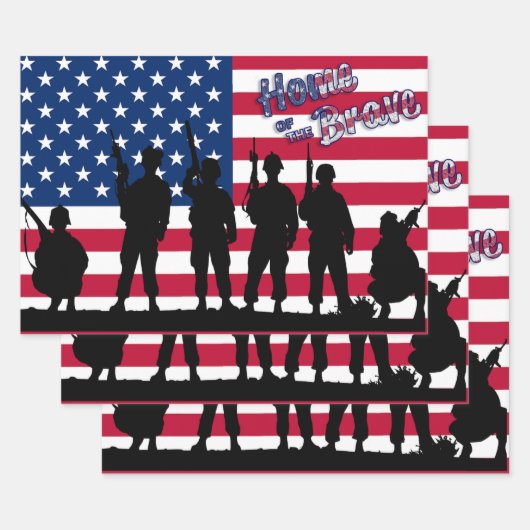 勇者の故郷 ラッピングペーパーシート (セット)