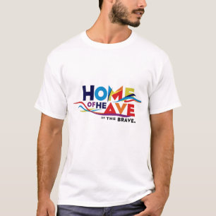 「勇者の故郷 – 愛国心Tシャツ」 Tシャツ