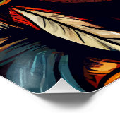 勇者はっきりしたと戦士アステカの台頭 ポスター (コーナー)