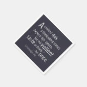 勇者は死ぬが沙翁|しゃおう=シェークスピア}だ スタンダードカクテルナプキン (角)