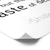 勇者は死ぬが沙翁|しゃおう=シェークスピア}だ ポスター (角)