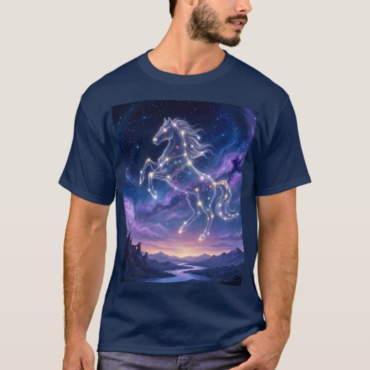 勇駿の星座 Tシャツ (正面)