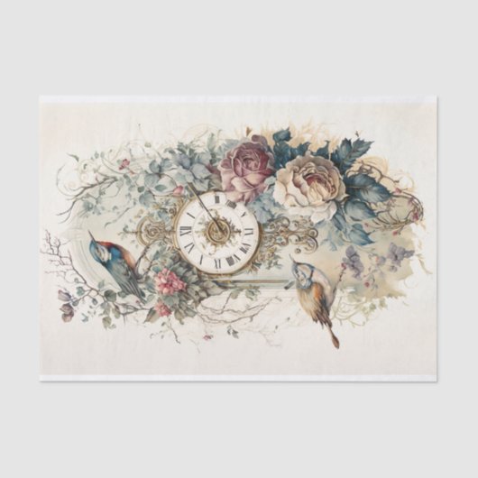 勉強とバラ5 薄葉紙 (正面)