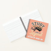 勉強のようなボス、昼寝のような伝説、大学のギフト ノートブック (内部)