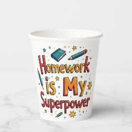 勉強の喜び – no1 紙コップ