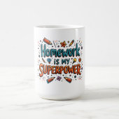 勉強の喜び – no3 コーヒーマグカップ (中央)