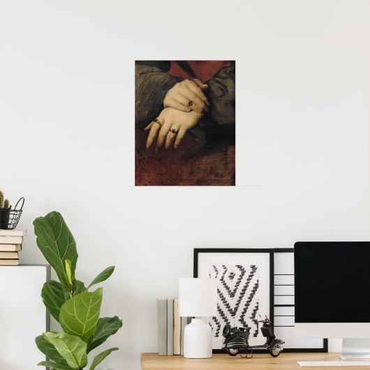 勉強の女 ポスター (ホームオフィス)