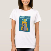 勉強の敵Tシャツ
