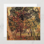 勉強の松の木byビンセント・ヴァン・ゴッホ (正面/裏面)