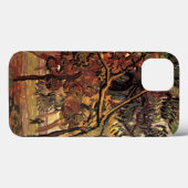 勉強の松の木byビンセント・ヴァン・ゴッホ Case-Mate iPhoneケース (裏面 (横))