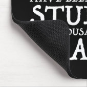 勉強の歴史 – 人が愚かだと実感 マウスパッド (コーナー)