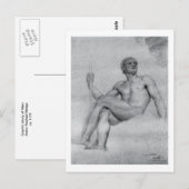 勉強の火星バイアントンメンズ ポストカード (正面/裏面)