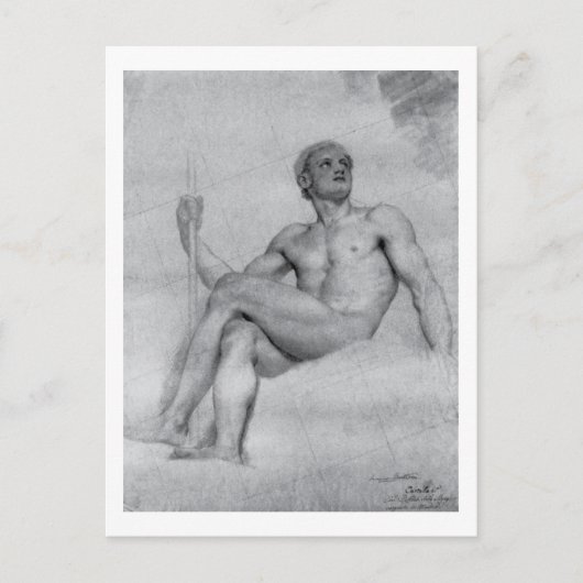 勉強の火星バイアントンメンズ ポストカード (正面)