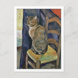 勉強の猫ファインアートバイバラドン ポストカード