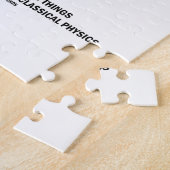 勉強の量子物理学事をすることができます ジグソーパズル (側面)