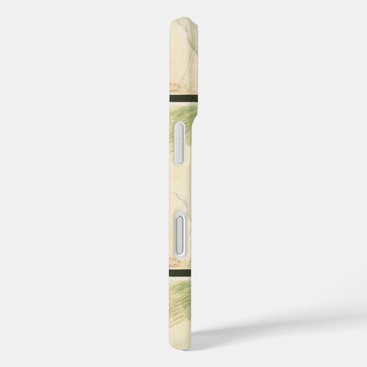 勉強の馬のエドガー・デガヴィンテージファインアート Case-Mate iPhoneケース (裏面 / 右)