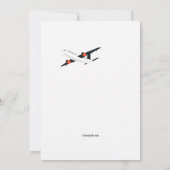 勉強アボード送別パーティの招待状 招待状 (裏面)