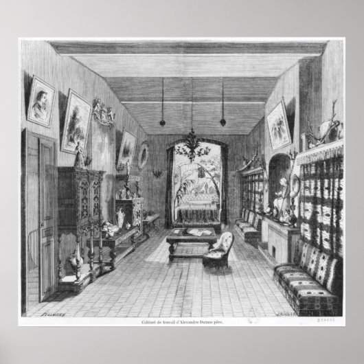 勉強オブアレクサンドレデュマスペレ ポスター (正面)