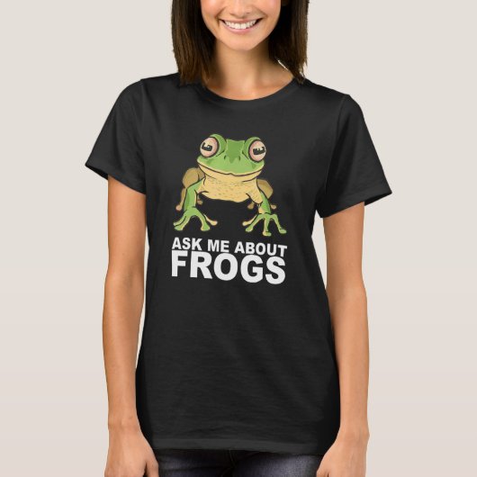 勉強カエルコレクターのためのヒキガエル 4 Tシャツ (正面)