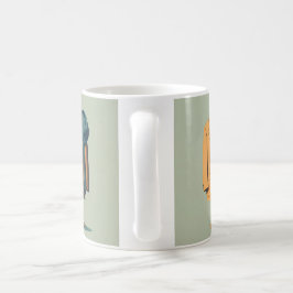 勉強コントラスト コーヒーマグカップ